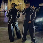 Broken Planet 3M Reflective Tracksuit Set - Black