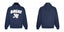 Broken Planet Saint YG Navy Oversized Bubble Logo Hoodie