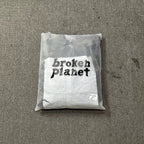 Broken Planet Camo Cracked Planet Cropped Zip Up Hoodie