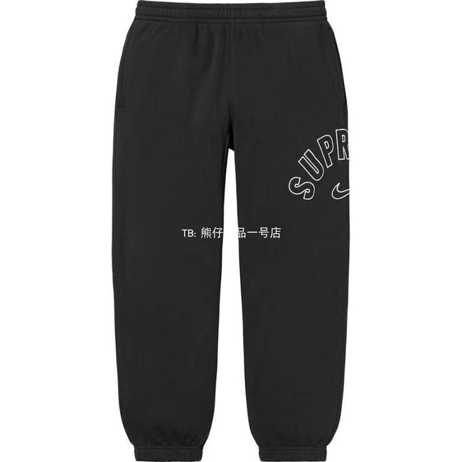 Supreme x Nike Arc Sweatpant - Black Hover Image