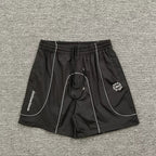 Broken Planet Reflective Piping Nylon Shorts - 3 Colors Available