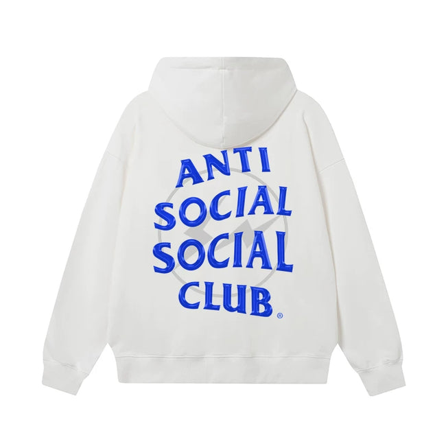 ANTI SOCIAL SOCIAL CLUB ASSC Basic Reflective Chinese Loong Print Autumn Winter Hoodie (14) Hover Image