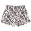 Killcrew Cream and Black Paisley Mesh Shorts