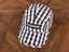 Supreme Black and White Gingham 5-Panel Box Logo Camp Cap