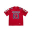 Supreme Bones Football Jersey – Red