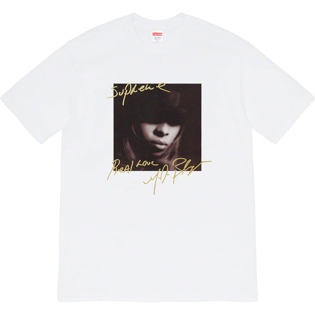 Supreme Mary J. Blige Real Love Tee – White Hover Image