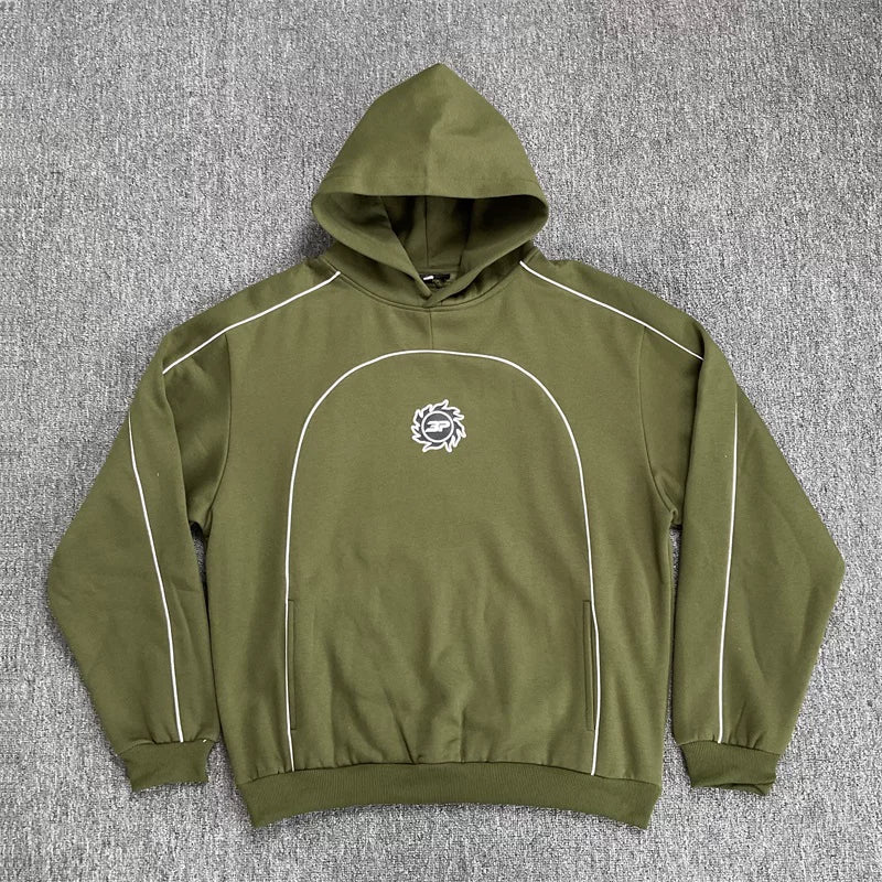 Broken Planet Curved Seam Logo Hoodie Jogger Set - 4 Colors Available