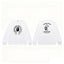 BAPE x Chrome Hearts Style Horseshoe & Cross Long-Sleeve Tee - White