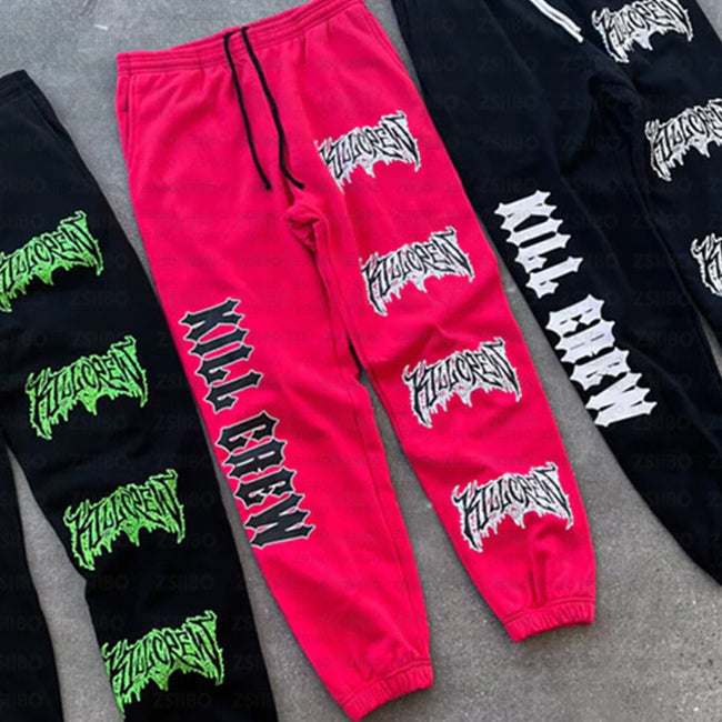 Killcrew Graphic Hot Pink Sweatpants Hover Image