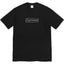 Supreme KAWS Chalk Logo Tee – Black / White