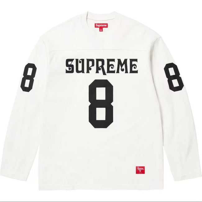 Supreme Crossover L/S Football Top – Off-White Hover Image