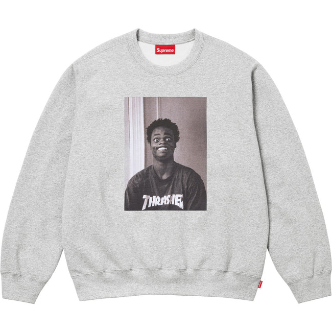 Supreme x Thrasher Photo Crewneck – Heather Grey Hover Image