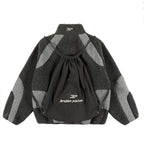 Broken Planet Sherpa Fleece Zip Jacket with Back Bag - 2 Colors Available