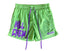 Killcrew Logo Graphic Green and Purple Mesh Shorts