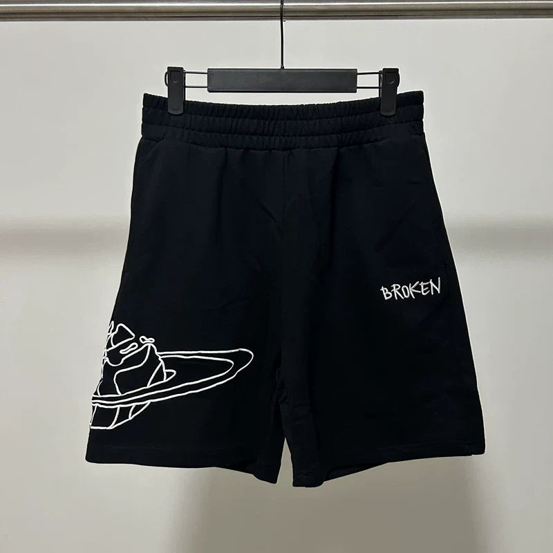 Broken Planet "BROKEN" Script Sweat Shorts - 3 Colors Available