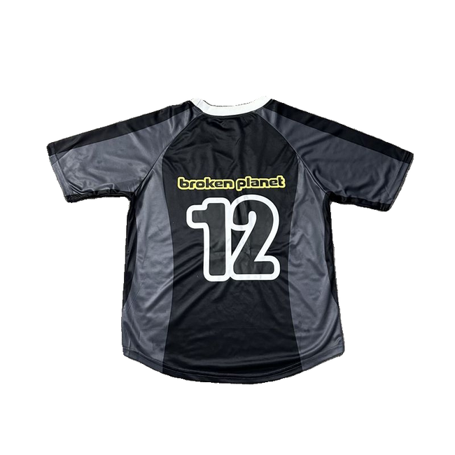 Broken Planet Soccer Jersey - Black Grey Main Image