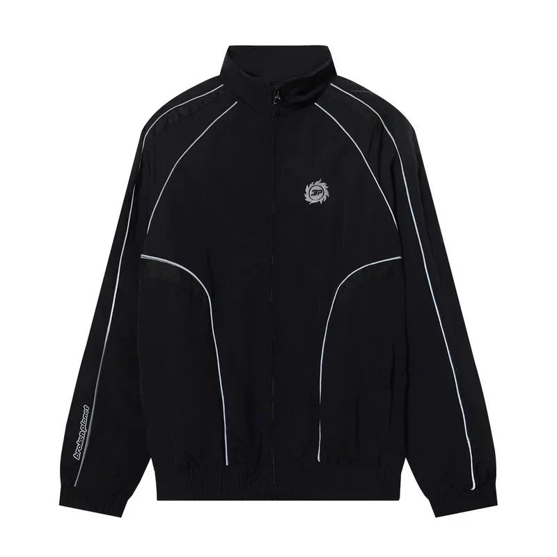Broken Planet 3M Reflective Tracksuit Set - Black
