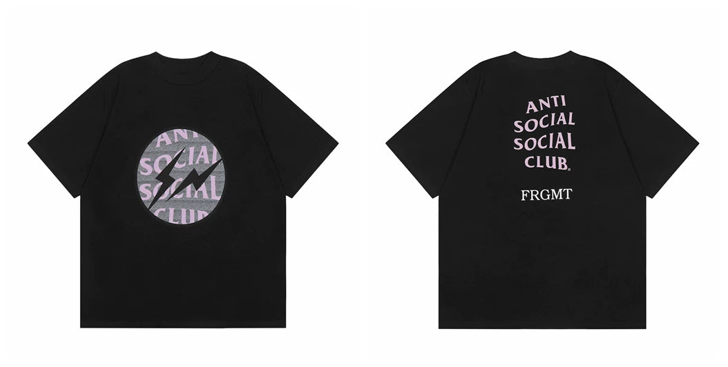 ASSC short sleeved American high street hip-hop fashion brand summer unisex loose cotton casual couple letter T-shirt (19)