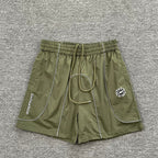 Broken Planet Reflective Piping Nylon Shorts - 3 Colors Available