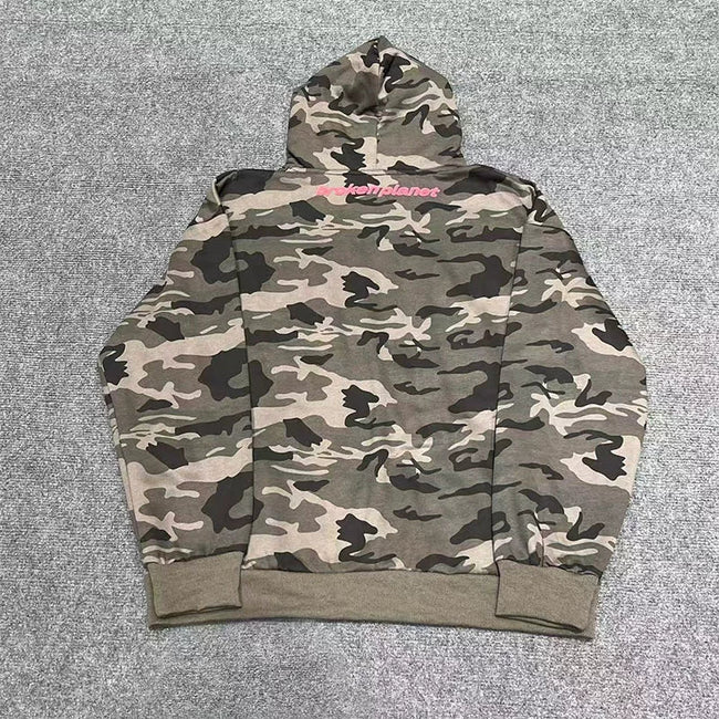 Broken Planet Star 69 Pearl Detail Graphic Hoodie (3 Colors) Main Image