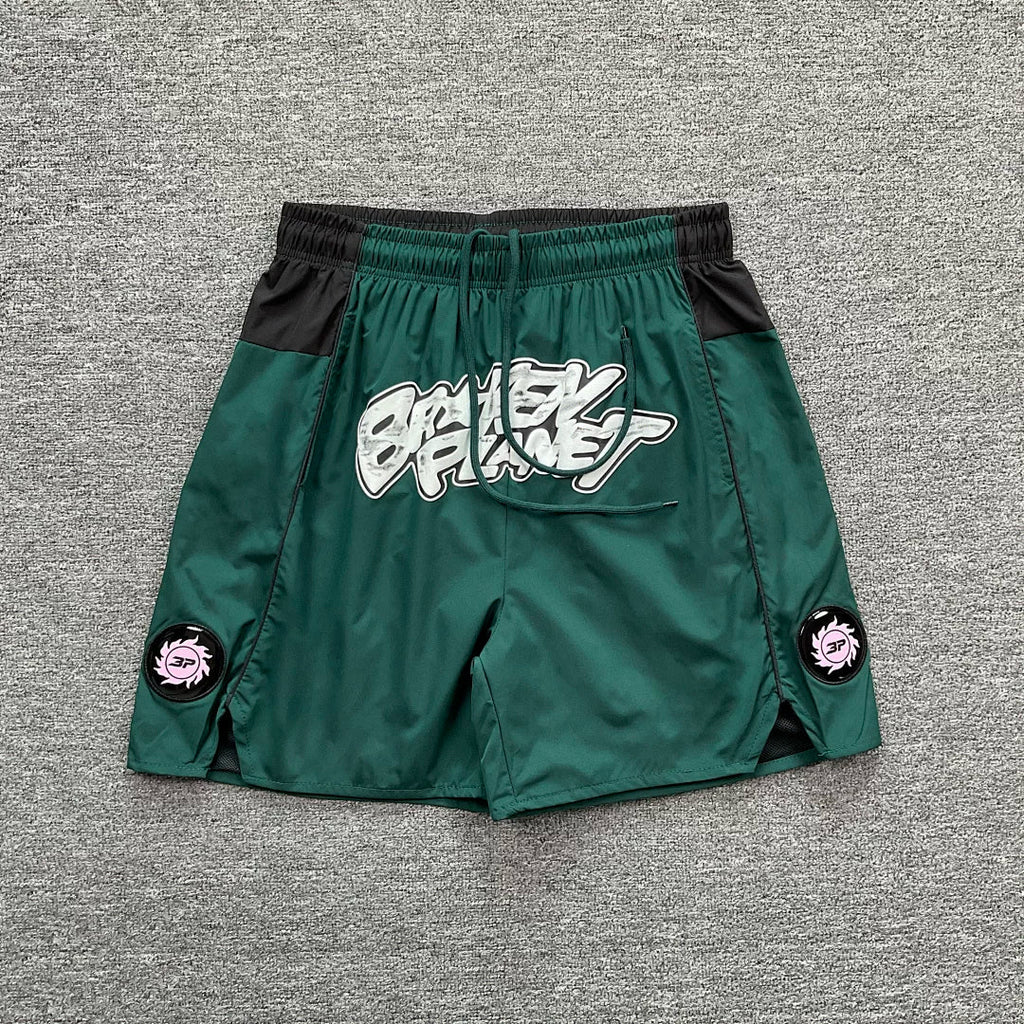 Broken Planet Graffiti Basketball Mesh Shorts‑4 Colors