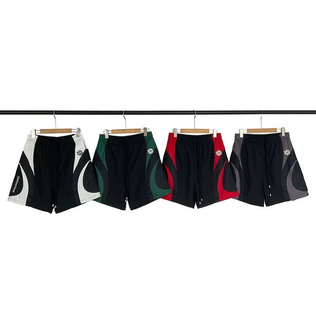 Broken Planet Curved Panel Nylon Sports Shorts - 4 Colors Available Main Image