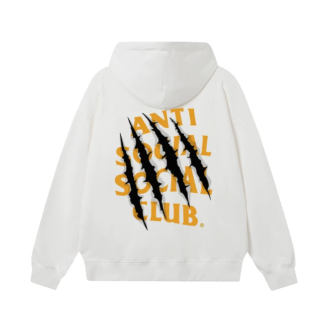 ANTI SOCIAL SOCIAL CLUB ASSC Basic Reflective Chinese Loong Print Autumn Winter Hoodie (5) Hover Image