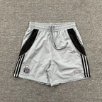 Broken Planet 3‑Stripe Retro Track Shorts (4 Colors)