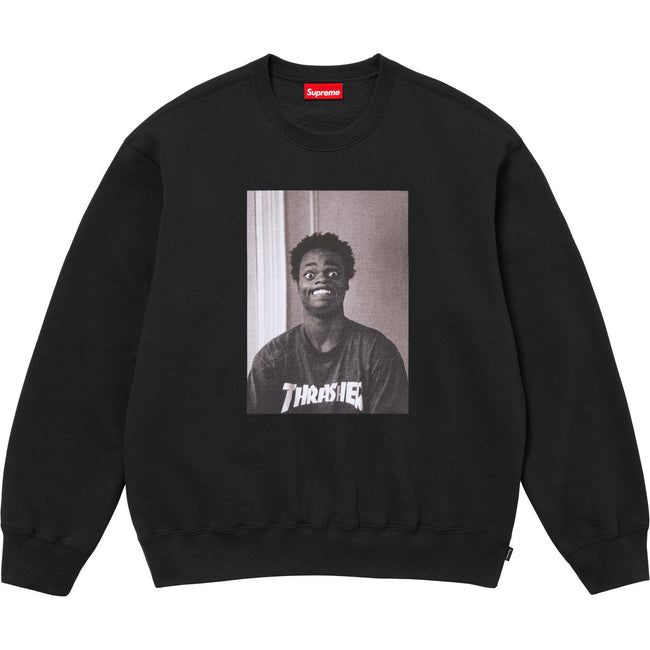 Supreme x Thrasher Photo Crewneck – Black Hover Image