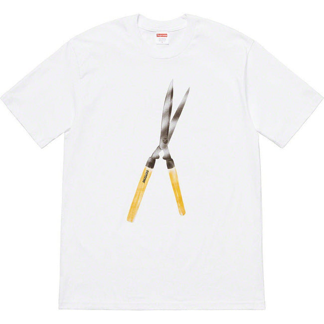 Supreme Garden Shears Tee – White / Yellow Hover Image