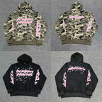 Broken Planet Pink Flame Star Allstars Hoodie - 2 Colors Available