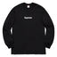 Supreme Box Logo Long Sleeve Tee - Black