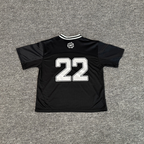 Broken Planet Number 22 Mesh Football Jersey