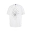 Thug Club Sun Skull Line Art Oversized T-Shirt, Unisex