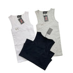 Thug Club Metal TC Logo U-neck Tank Top, Y2K Gothic Sleeveless Vest