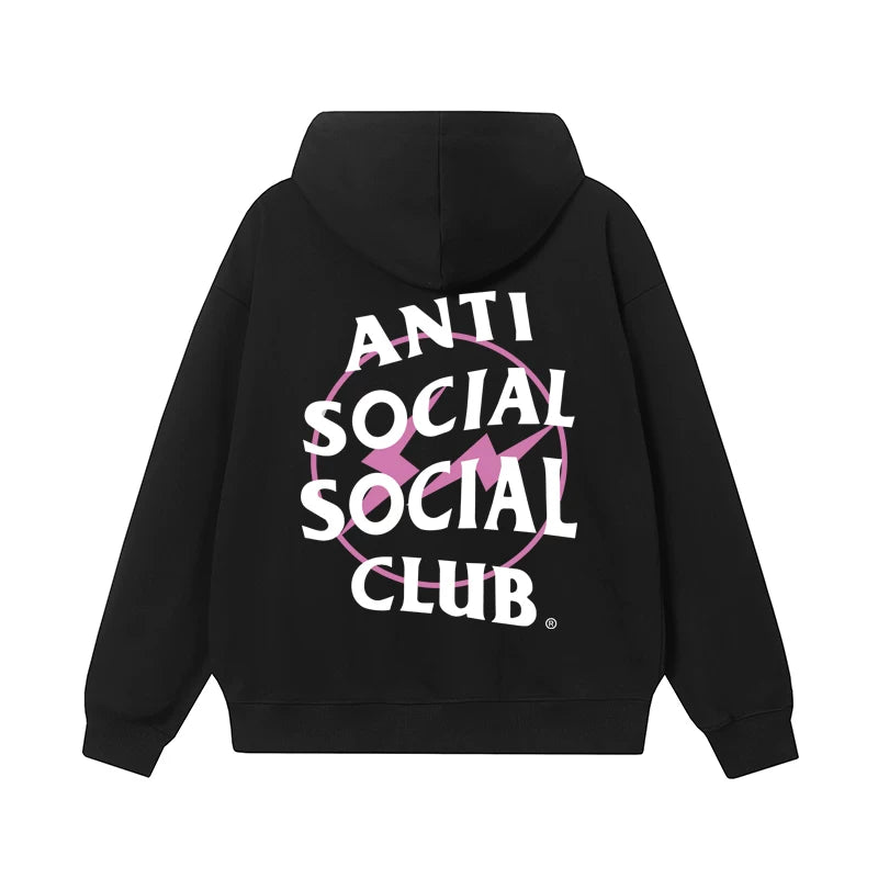 ANTI SOCIAL SOCIAL CLUB ASSC Basic Reflective Chinese Loong Print Autumn Winter Hoodie (45)
