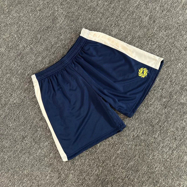 Broken Planet Side Stripe Mesh Basketball Shorts - Navy Main Image