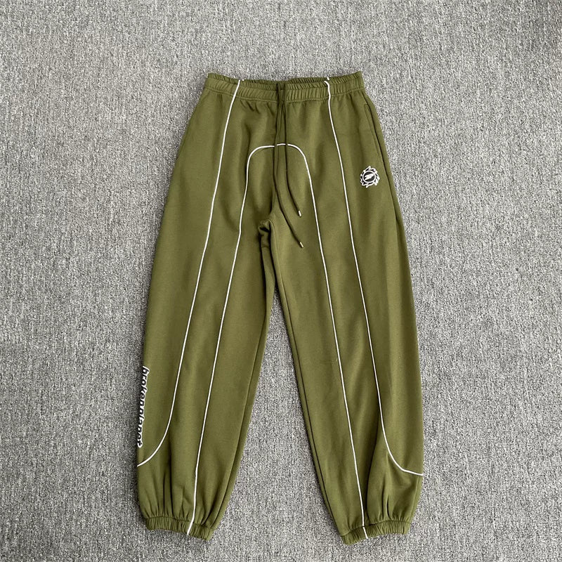 Broken Planet Curved Seam Logo Hoodie Jogger Set - 4 Colors Available