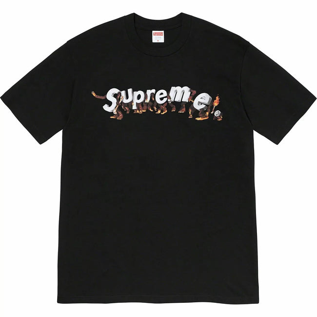 Supreme Black / Multi Graphic Tee Hover Image