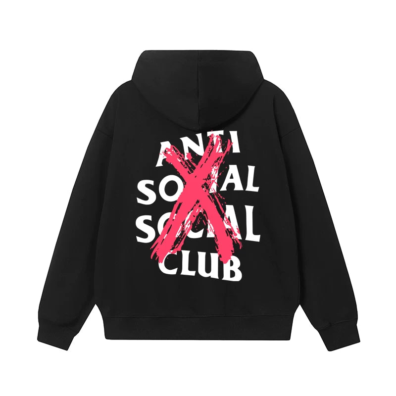 ANTI SOCIAL SOCIAL CLUB ASSC Basic Reflective Chinese Loong Print Autumn Winter Hoodie (27)