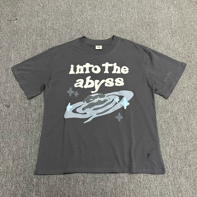 Broken Planet Into The Abyss Graphic T-Shirt - Charcoal Grey Hover Image