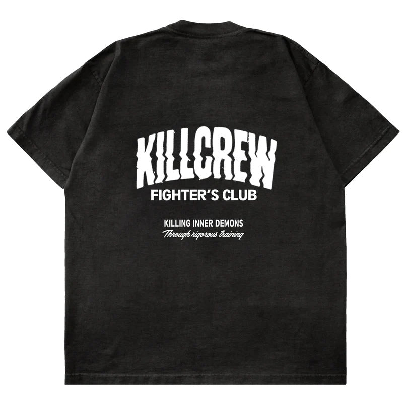 Killcrew Fighter's Club Black Graphic T-Shirt