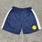 Broken Planet Sun Logo Side Stripe Mesh Shorts‑2 Colors