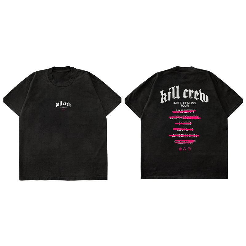 Killcrew Inner Demons Tour Graphic Black T-Shirt