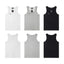 Thug Club Embroidered Logo U-Neck Tank Top, Y2K Gothic Sleeveless Vest