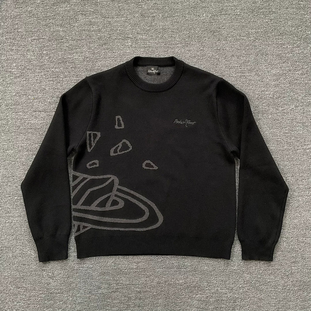 Broken Planet Cracked Planet Knit Sweater - 4 Colors Available