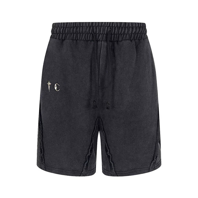 Thug Club Vintage Washed Raw Seam Sweat Shorts, Unisex Hover Image