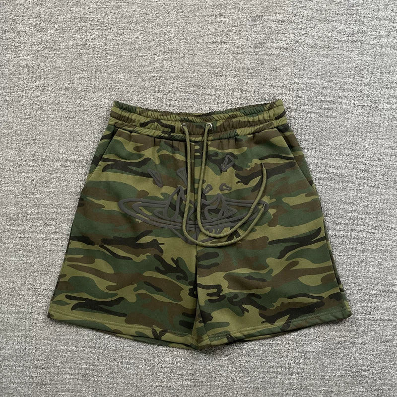 1. Broken Planet Melting Planet Logo Sweat Shorts - 4 Colors Available