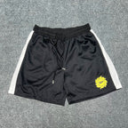 Broken Planet Sun Logo Side Stripe Mesh Shorts‑2 Colors