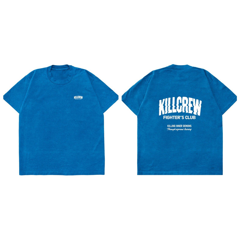Killcrew Fighter's Club Graphic Blue T-Shirt